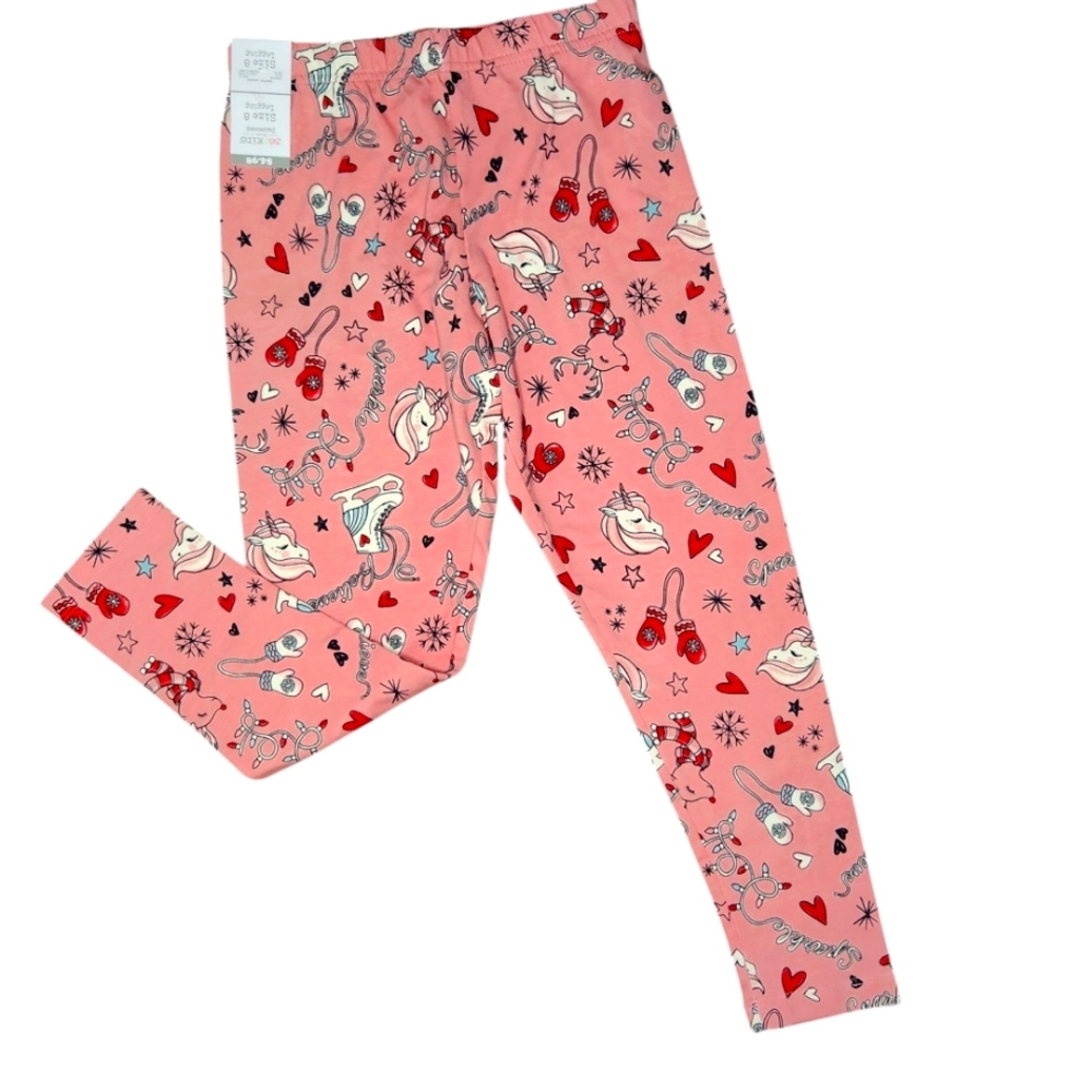 Christmas Holiday Girls Leggings